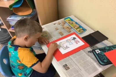 Klasse 1a: Geburtstagskalender der Giraffenklasse