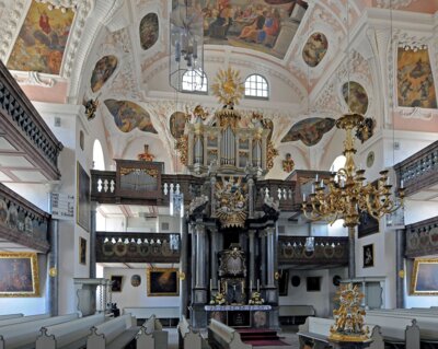 Kirchenführung mit Orgelmusik 8.9. und 12.9. (Bild vergrößern)