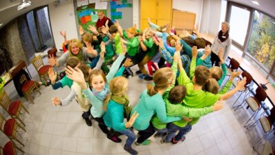 Die Jahrgangsstufe 6 nimmt am "Hingucker-Projekt" teil (Bild vergr&ouml;&szlig;ern)