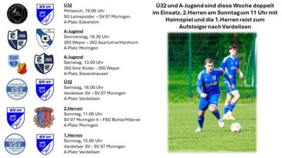 Foto zur Meldung: Wochenspielplan