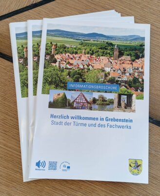 Neue Informationsbroschüre der Stadt Grebenstein (Bild vergrößern)