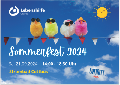 Meldung: Sommerfest 21.09.2024