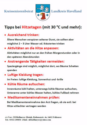ABSAGE Seniorensportfest
