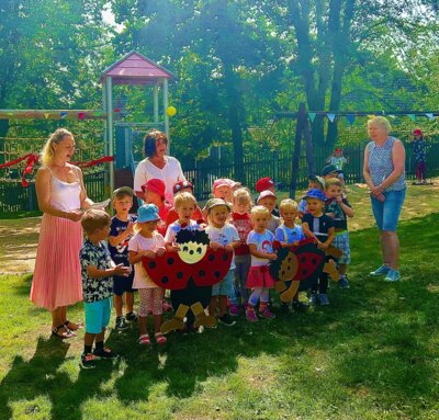 Meldung: Neue Attraktion im Kindergarten „Bärenwiese“: