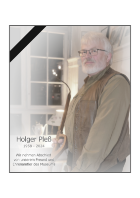Foto zur Meldung: Nachruf zum Tod des ehrenamtlichen Mitarbeiters des Stadt- und Regionalmuseums Perleberg Holger Pleß