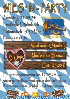 Wies`n Party Flyer (Bild vergrößern)