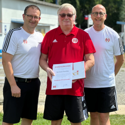 25 Jahre im Dienst der Liga: Landesklasse-Chef Berthold Pawelka ausgezeichnet