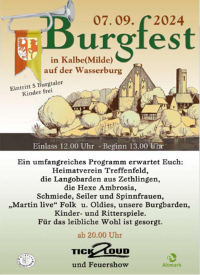 Burgfest Kalbe Milde (Bild vergr&ouml;&szlig;ern)