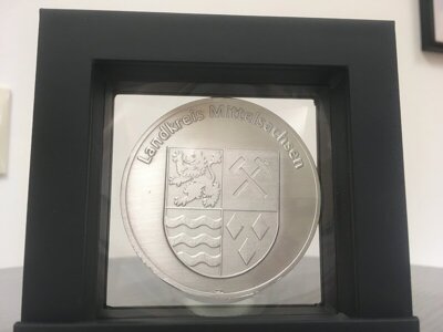 Verdienstmedaille des Landkreises (Bild vergrößern)