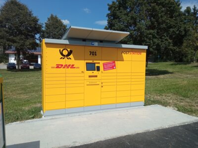 Die neue Poststation in Geiersthal