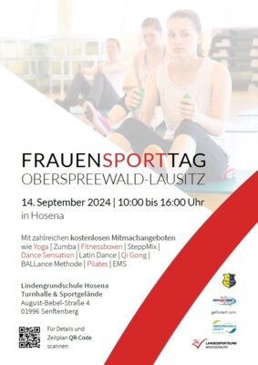 Foto zur Meldung: Kreissportbund OSL lädt am 14. September zum Frauensporttag nach Hosena ein