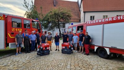 Meldung: Abholung neue Tragkraftspritze