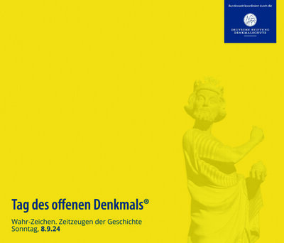 Tag des offenen Denkmals, Wahr-Zeichen. Zeitzeugen der Geschichte. Sonntag, 08.09.2024 (Bild vergrößern)