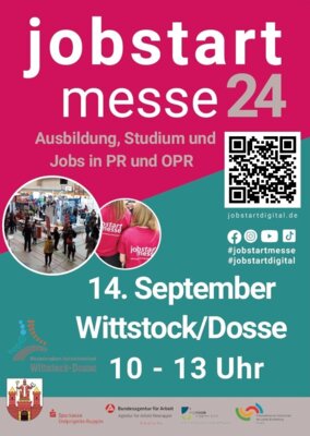 jobstartmesse am 14. September in der Stadthalle