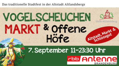 Vogelscheuchenmarkt - Eröffnungsgottesdienst (Bild vergrößern)