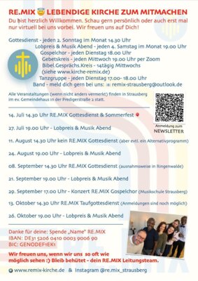 RE.MIX - Lebendige Kirche zum Mitmachen (Bild vergrößern)