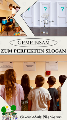 Leitbildfindung an der Grundschule Blankensee: Gemeinsam auf dem Weg zum perfekten Slogan! (Bild vergrößern)