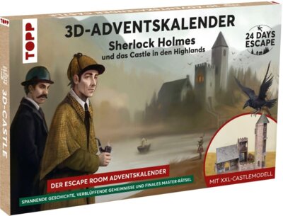 Markus Müller - 24 DAYS ESCAPE 3D-Adventskalender - Sherlock Holmes und das Castle in den Highlands