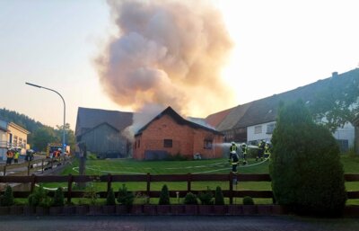 Brand in Schweinsbühl