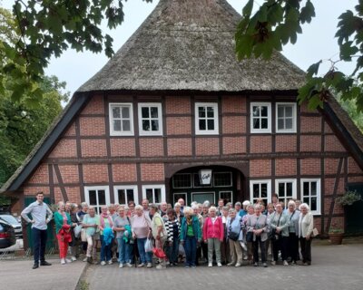 Landfrauen auf Tour durch die Heide