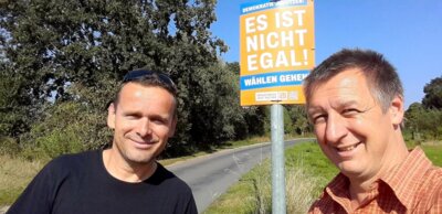 Meldung: Gemeinsam für Demokratie – Plakataktion in Fohrde, Pritzerbe und Tieckow