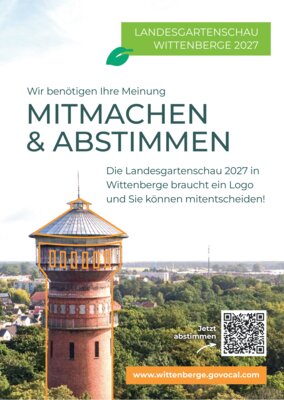 Landesgartenschau 2027 in Wittenberge – Jetzt online über das Logo abstimmen (Bild vergrößern)