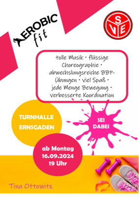 Meldung: NEU ab 16.09.2024 - Aerobic-Fit
