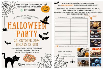 Meldung: Halloweenparty