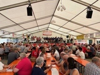 Fünftes Huebbergfest in Ellenberg (Bild vergrößern)