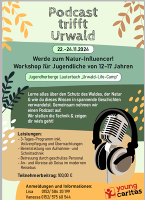 Podcast trifft Urwald vom 22. - 24.11.2024