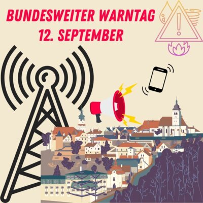 Bundesweiter Warntag am 12. September