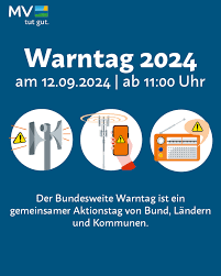 Meldung: Bundesweiter Warntag 12.09.2024