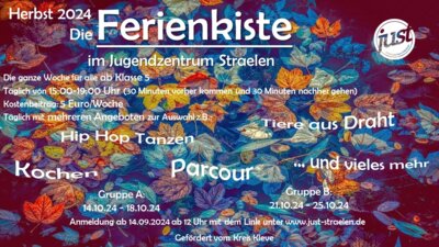 Ferienkiste Herbstferien 2024