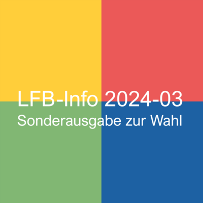Sonderausgabe zur Landtagswahl Brandenburg 2024 (Bild vergrößern)