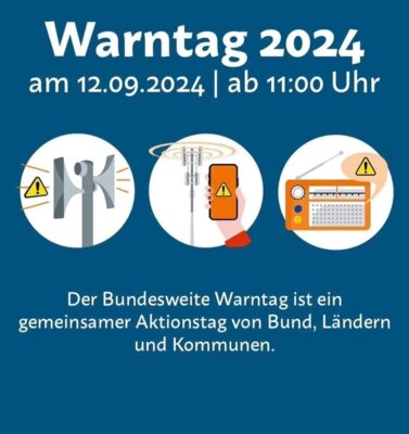 Bundesweiter Warntag 2024