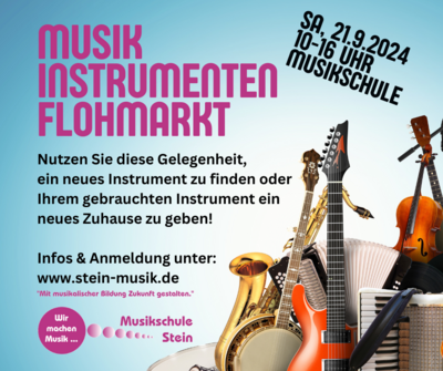 Flohmarkt für Musikinstrumente (Bild vergr&ouml;&szlig;ern)
