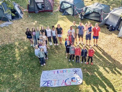 Kinderferienprogramm Zeltlager (Bild vergrößern)