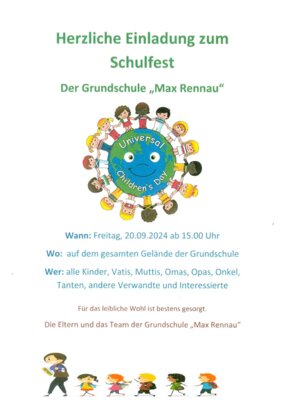 Schulfest der Grundschule "Max Rennau"