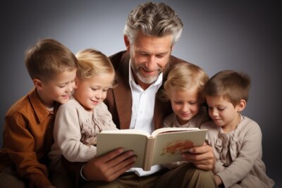 Wenn Eltern ihren Kinder vorlesen, dann kann das die Bindung zwischen ihnen stärken. Foto: Pixabay (Bild vergrößern)
