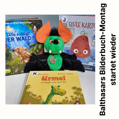 Bilderbuch-Montag in der Bibliothek startet nach Sommerpause