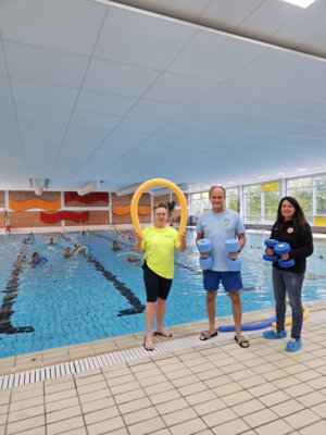 Aqua Fitness Kurse gestartet (Bild vergrößern)