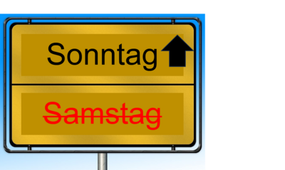 Wochenstart (Bild vergrößern)