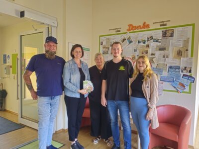 Spende für Förderkreis Krebskranke Kinder Magdeburg (Bild vergrößern)