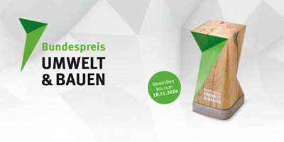 Bundespreis Umwelt und Bauen ausgelobt