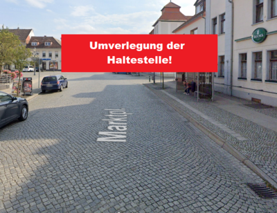 Umverlegung Bushaltestelle Marktplatz