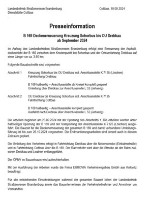 Mitteilung (Bild vergrößern)