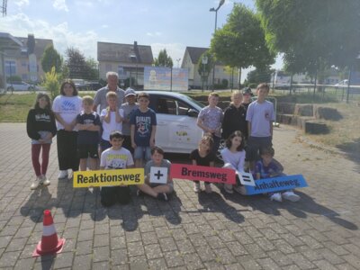 Aktion "Achtung Auto" (Bild vergrößern)