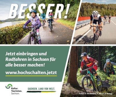 Befragung Radtourismusstudie Sachsen (Bild vergrößern)