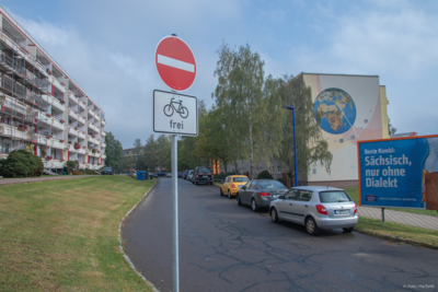 „Friedensring ist jetzt Einbahnstraße“ (Bild vergrößern)