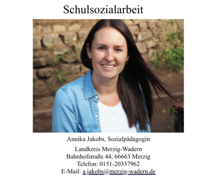 Foto zur Meldung: Die neue Schulsozialarbeiterin stellt sich vor!